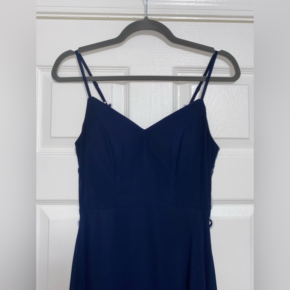Speechless Navy Blue Maxi Dress, Size 1 - Picture 3 of 6